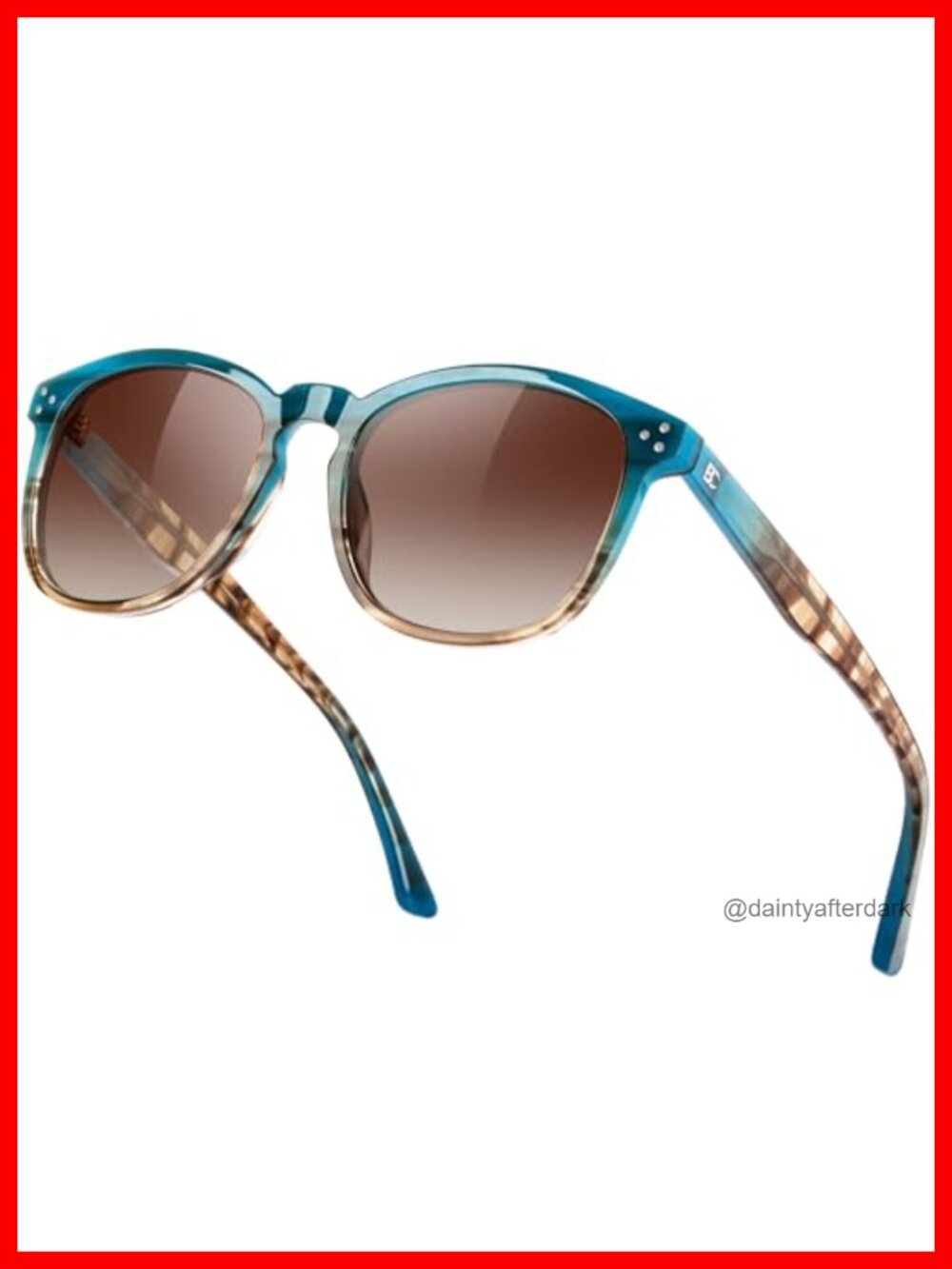 Polarized Sunglasses Acetate Unisex Square Anti-Scratch Driving Beach Travel